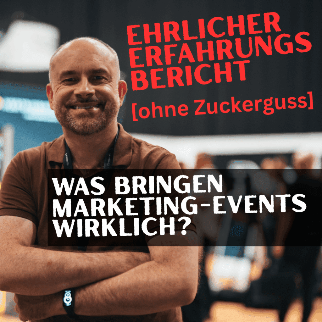 Blog Titelbild Erfahrungen mit Marketing-Events